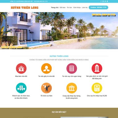 Theme wordpress bất động sản 02