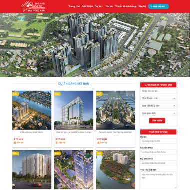 Theme wordpress bất động sản 04