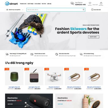Theme wordpress bán sản phẩm công nghệ