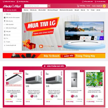 Theme wordpress điện máy 02