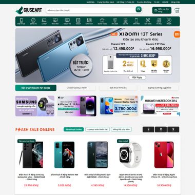 Theme wordpress bán điện thoại 06