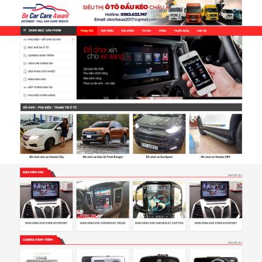 Theme wordpress bán đồ chơi xe