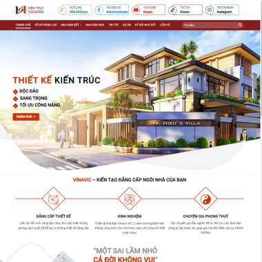 Theme wordpress kiến trúc 5