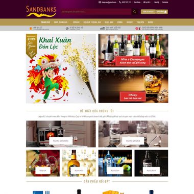 Theme wordpress Shop rượu