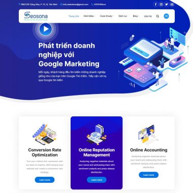 Theme wordpress dịch vụ agency 01