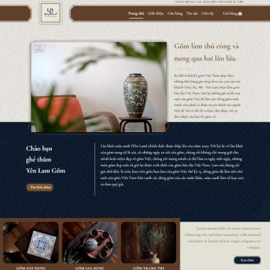 Theme wordpress bán gốm sứ