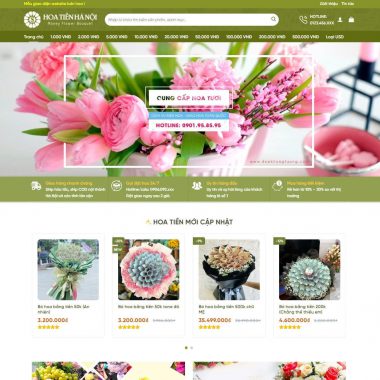 Theme wordpress hoa tươi 04