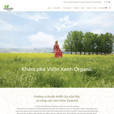 Theme wordpress landing bán sữa 03