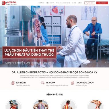 Theme wordpress phòng khám 04