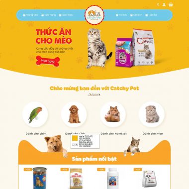 Theme wordpress thú cưng 02