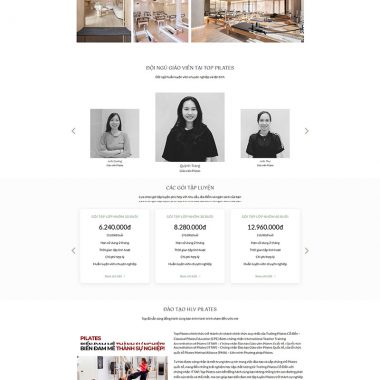 Alternative view of Theme wordpress yoga 02